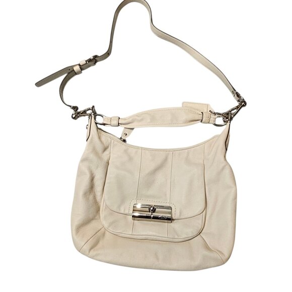 Coach Kristin Crossbody Hobo Ivory - Picture 3 of 8